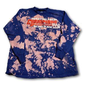 NY Giants 2008 NFC East Division Champs long sleeve t-shirt, Adult Mens L